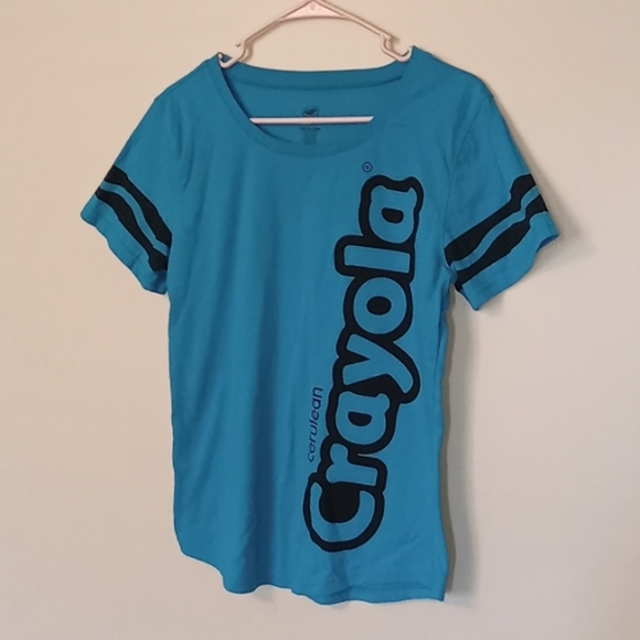 Crayola Spirit Halloween Tops - Crayola Cerulean Tee from Spirit Halloween